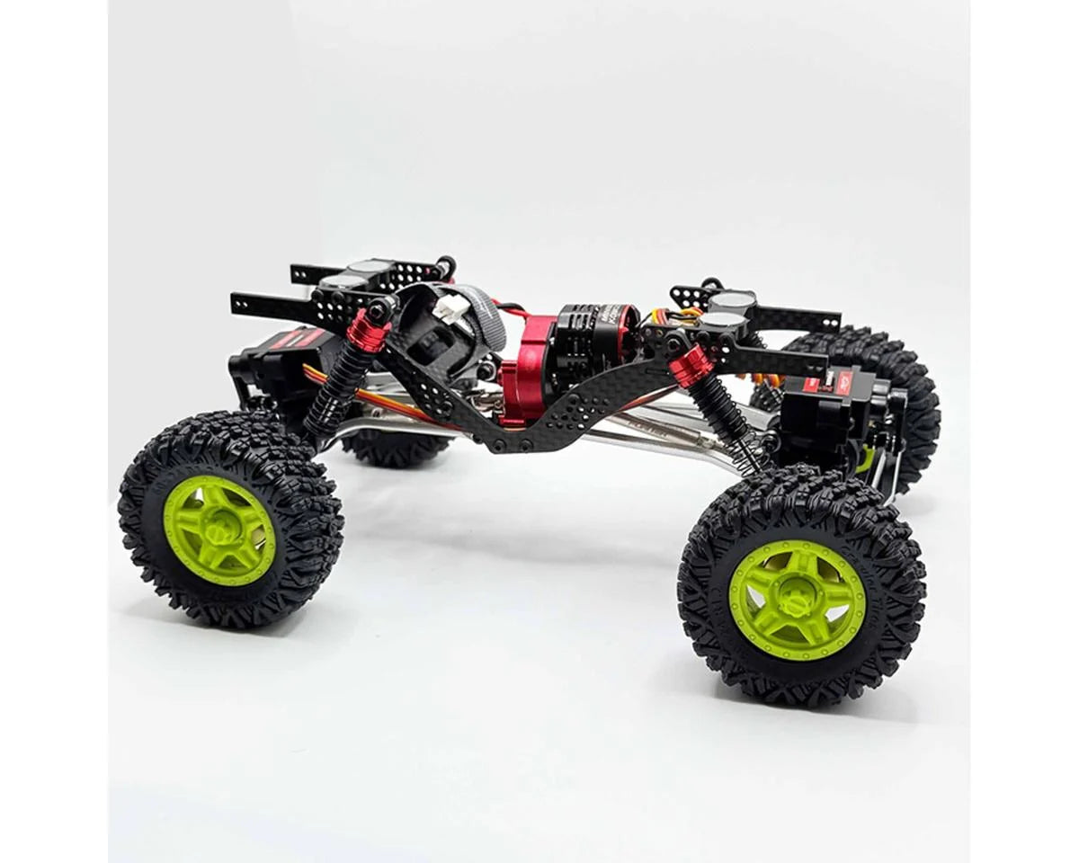 TerraX Active Pro 4WS 1/18 ARTR Mini Rock Crawler (Champagne Nude)