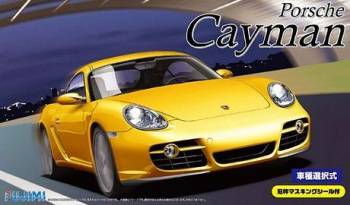 FUJ126227 — 1/24 Porsche Cayman/Cayman S w/Window Frame Masking Seal