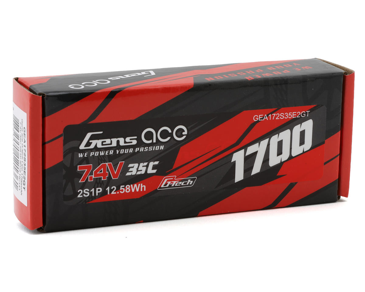 G-Tech Smart 2S LiPo 35C (7.4V/1700mAh) w/iEC2 Connector