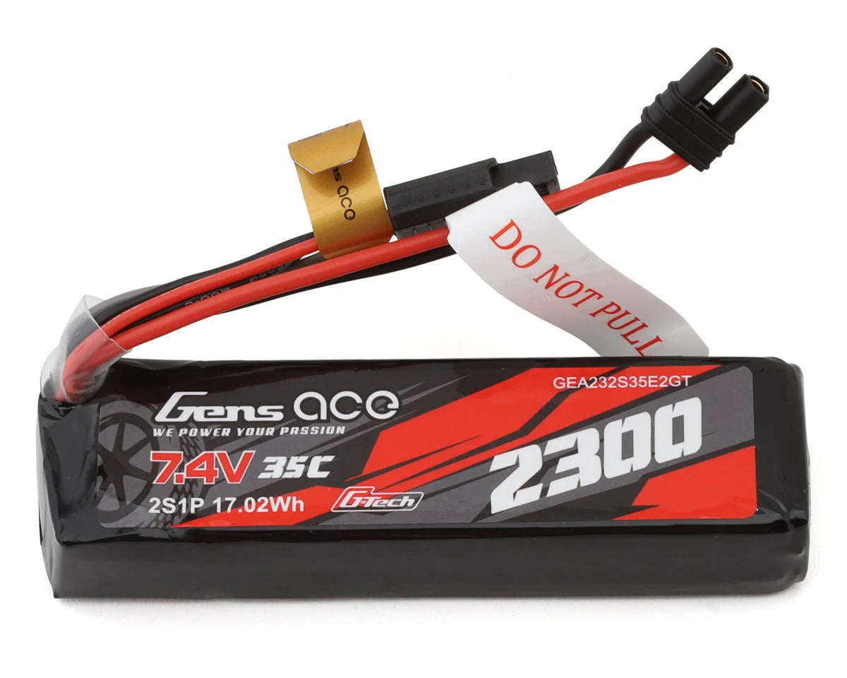 2S 35C G-Tech LiPo Battery Pack (7.4V/2300mAh) w/iEC2 Connector
