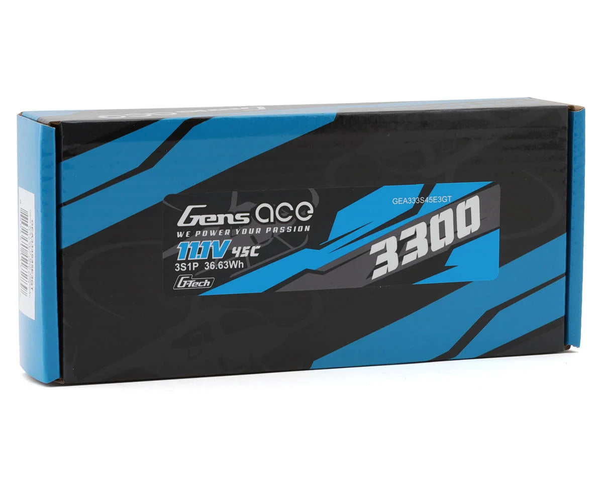 Gens Ace G-Tech Smart 3S LiPo Battery (11.1V/3300mAh) W/EC3