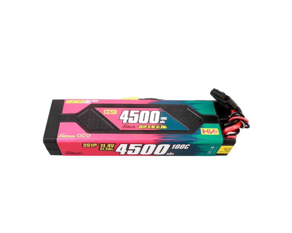 Gens Ace G-Tech Advanced Smart 3S LiHV Battery 100C (11.4V/4500mAh) w/XT60