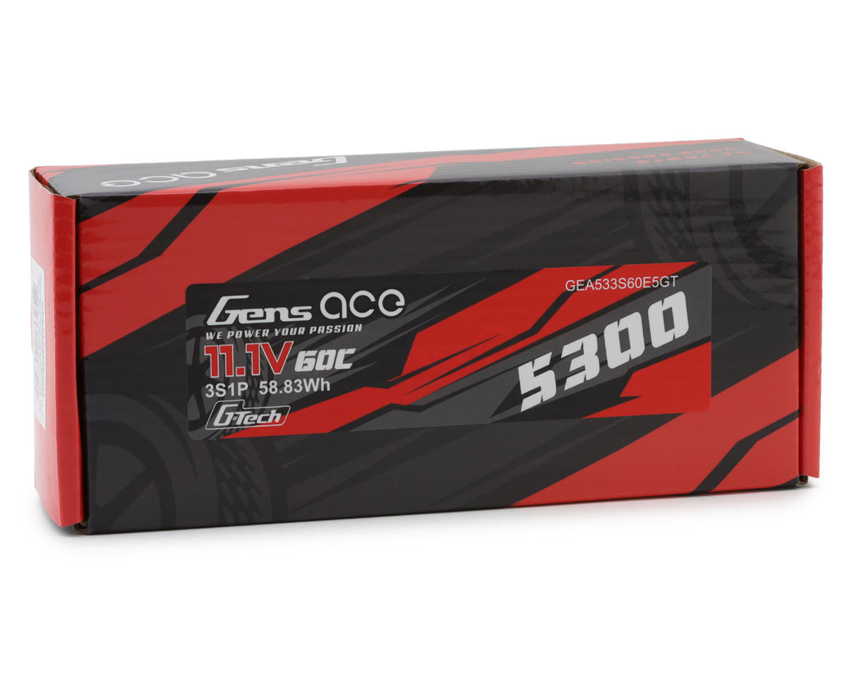 G-Tech Smart 3S LiPo Battery 60C (11.1V/5300mAh)