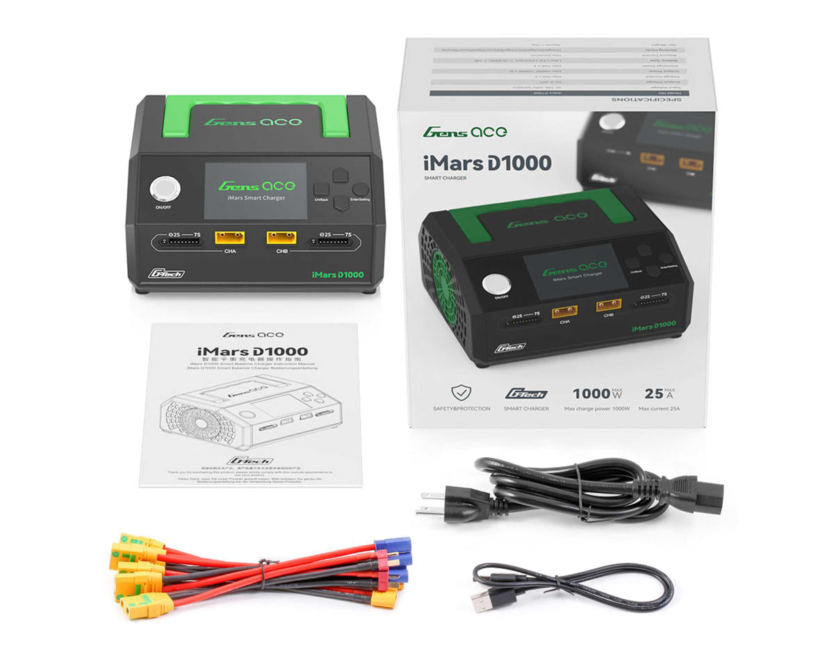 D1000 G-Tech Smart Dual AC Charger (7S/25A)