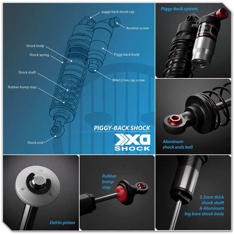 XD Piggyback Shock 113mm (2pcs)