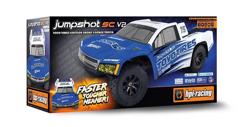Jumpshot SC V2.0 1/10 Short Course Truck, Toyo Tires Edition - BRUSHED