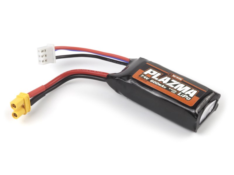 Plazma 7.4V 600mAh 10C LiPo - Venture18