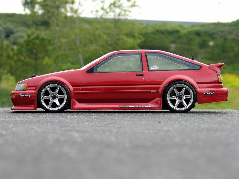 Toyota Levin AE86 CLEAR BODY ONLY (190mm)