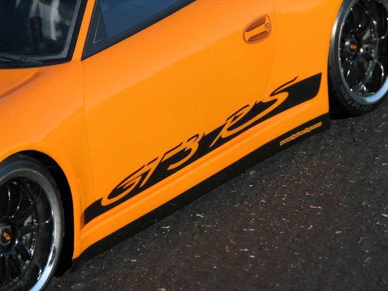 Porsche 911 GT3 RS CLEAR BODY ONLY