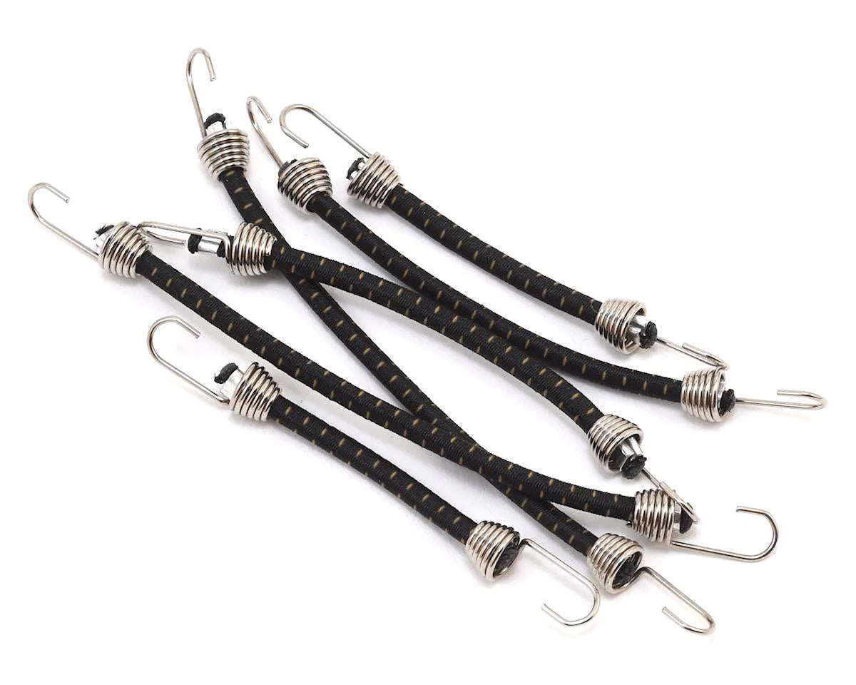 1/10 Scale Bungee Cord Set (Black/Tan) (6)