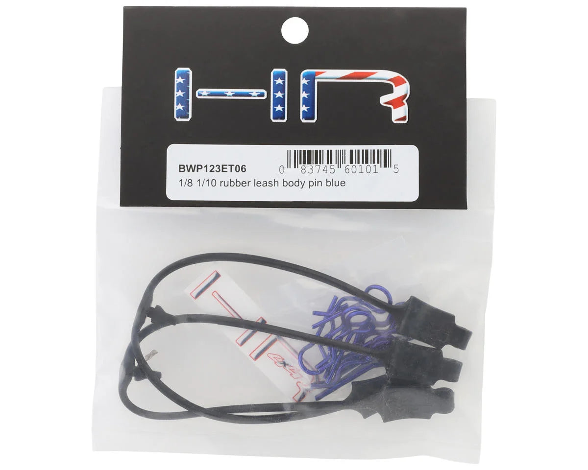 1/8 & 1/10 Body Clip Retainer Set (Blue) (x2)