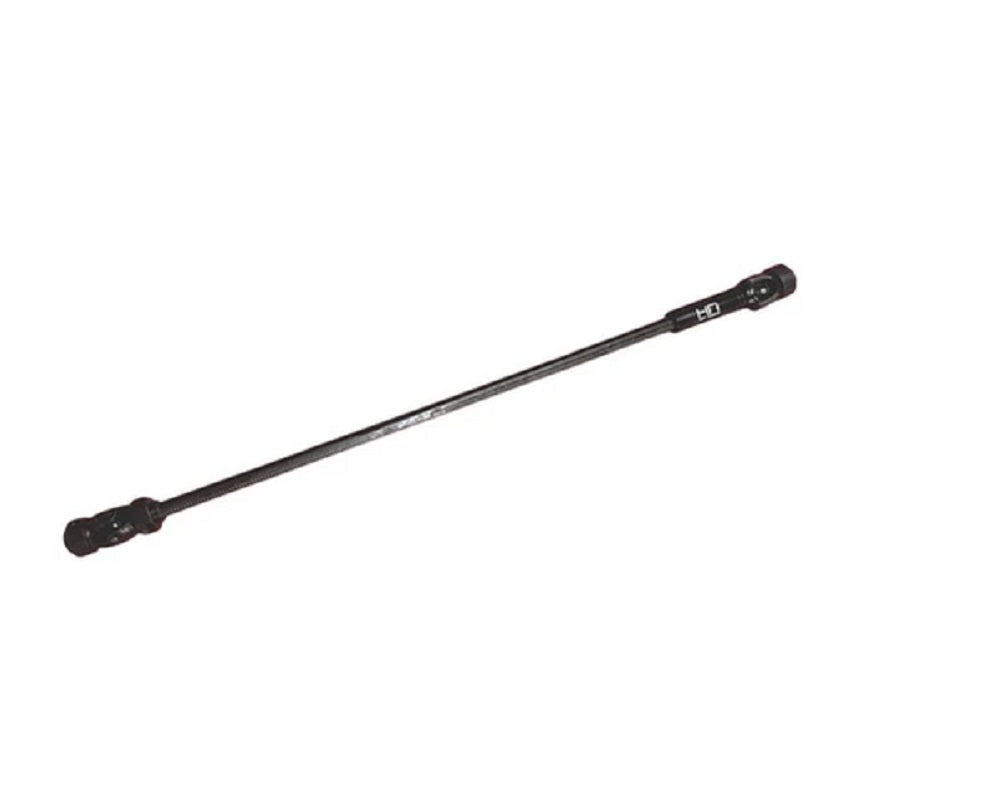 Black Cut to Length Center Driveline with Scale U-Joints, 262mm