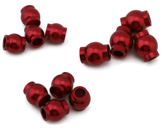 Arrma Grom 1/18 Aluminum Pivot Ball Set (Red) (x12)