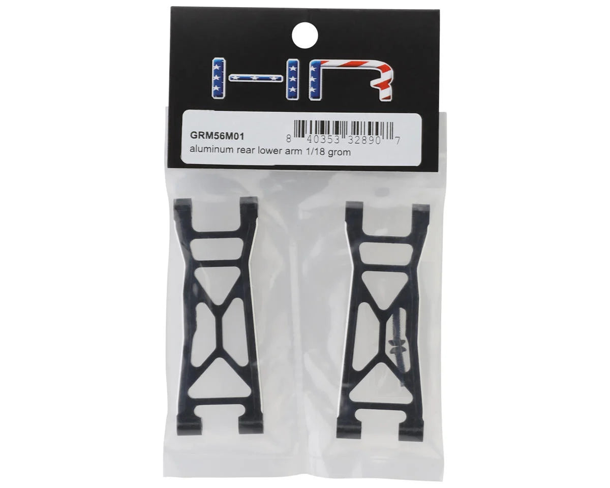 Arrma Granite Grom Aluminum Rear Lower Arm Set (Black) (x2)