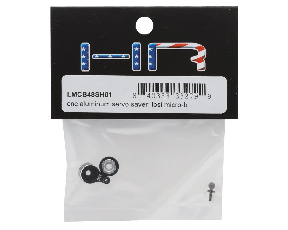 Losi® Micro-B Aluminum Servo Saver Set (Black) (24T)