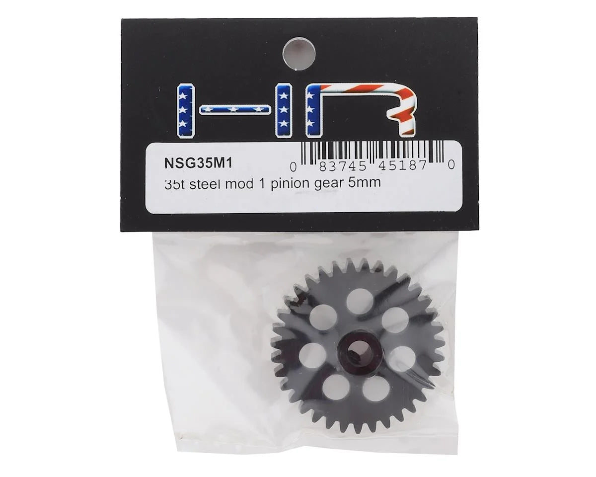 Steel Mod 1 Pinion Gear w/5mm Bore (35T)