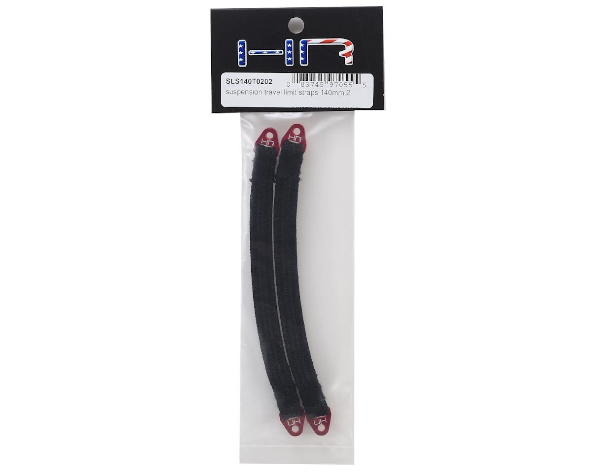 140mm Suspension Travel Limit Straps (2) (Red)