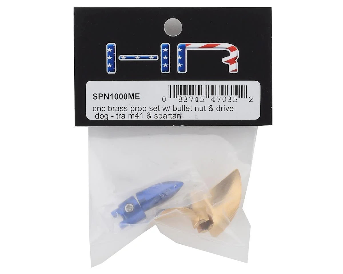 Pro Brass Prop w/Nut & Drive Dog for Spartan/M41
