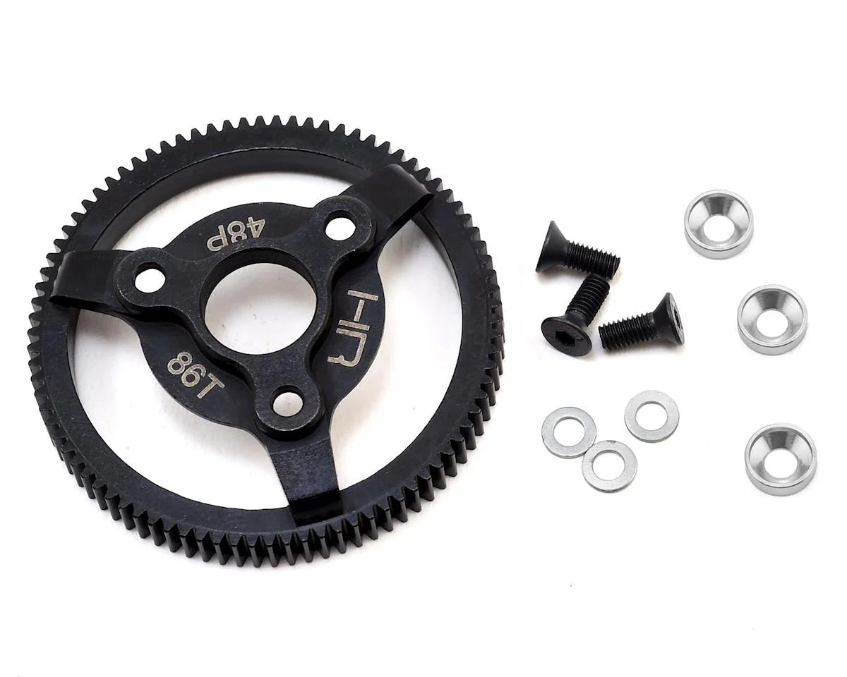 48P Hardened Steel Spur Gear (86T)