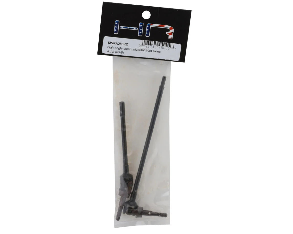 Axial Wraith High Angle Front Steel Universal Driveshafts (2)