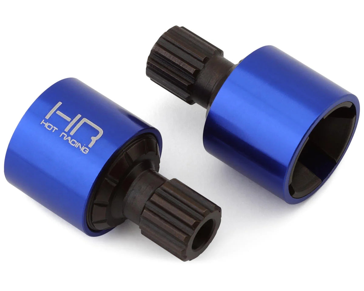 Chrome Steel 4-Slot Drive Cups for Traxxas X truck (x2)