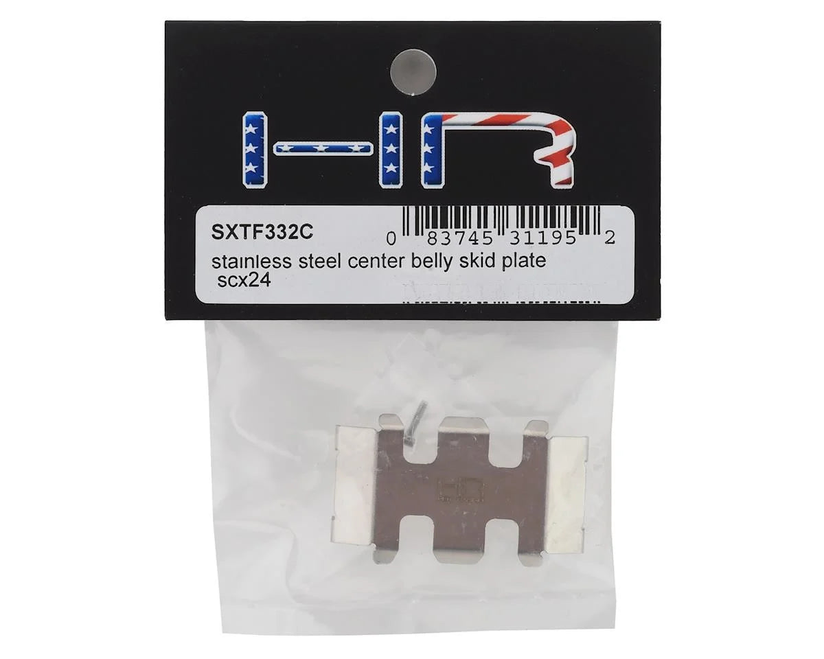 SCX24 Stainless Steel Center Belly Skid Plate