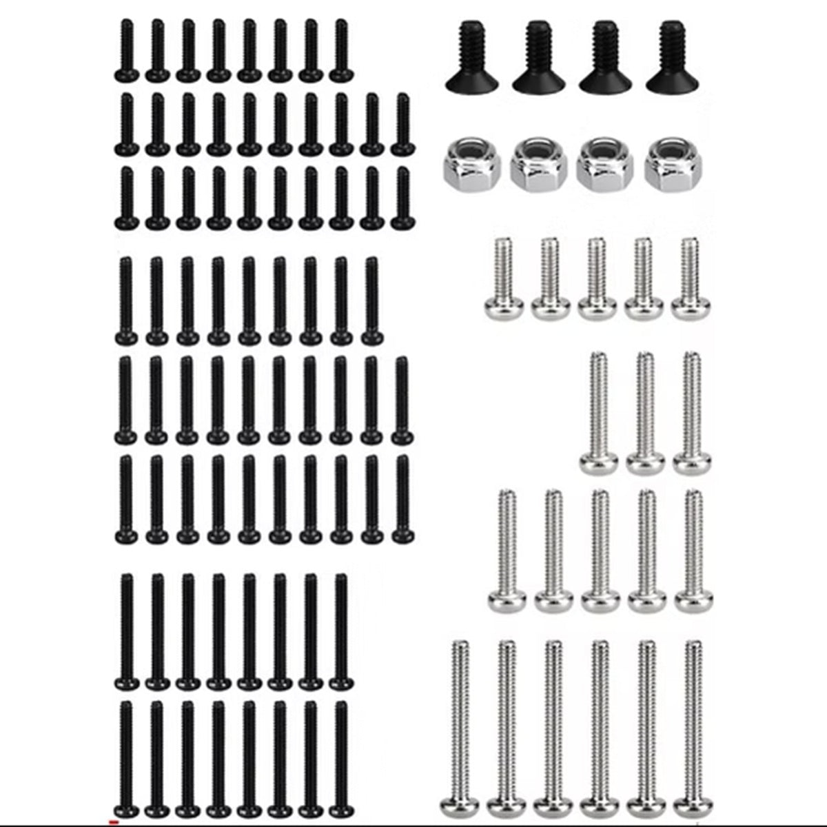 Steel Hardware 100 Pieces - SCX30