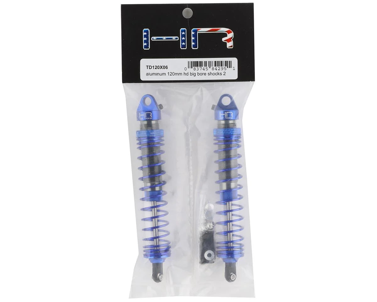 120mm Aluminum Heavy Duty Big Bore Shocks (x2)