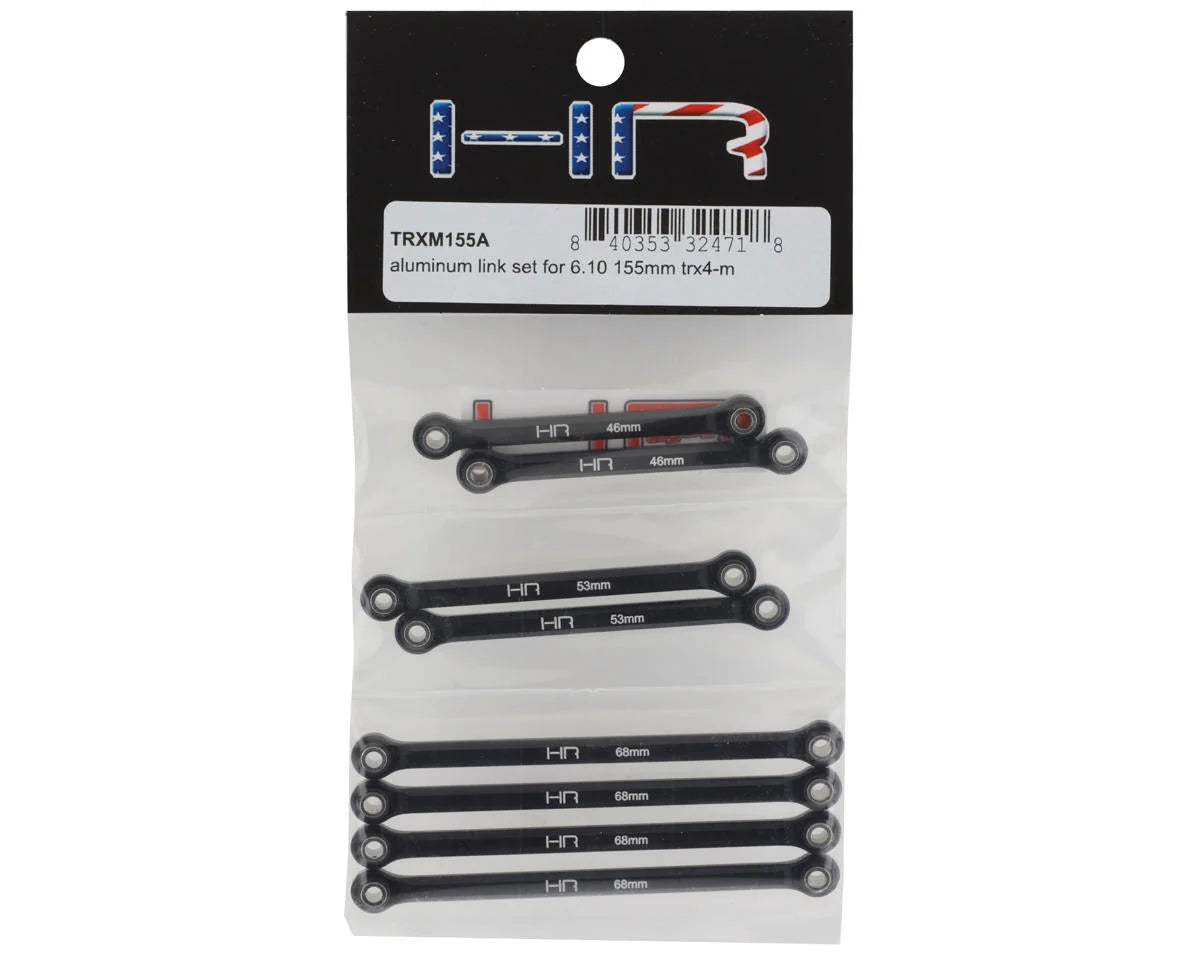 Aluminum Link Set for Traxxas TRX-4M (Black) (155mm)