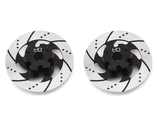 Hot Racing Unlimited Desert Racer Aluminum Hub Hex w/Brake Disc (2)