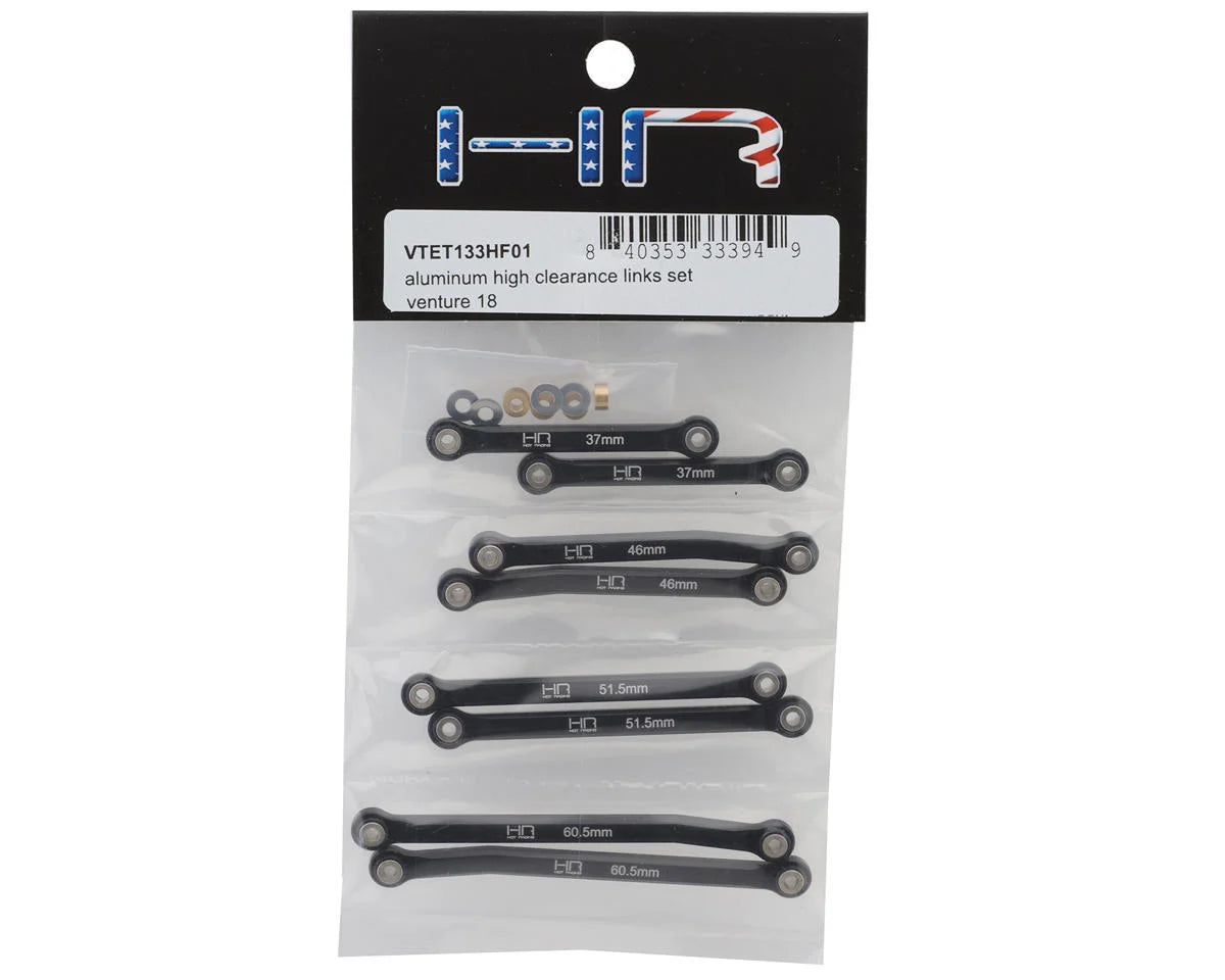 Venture18 Aluminum High Clearance Suspension Links Set (Black)