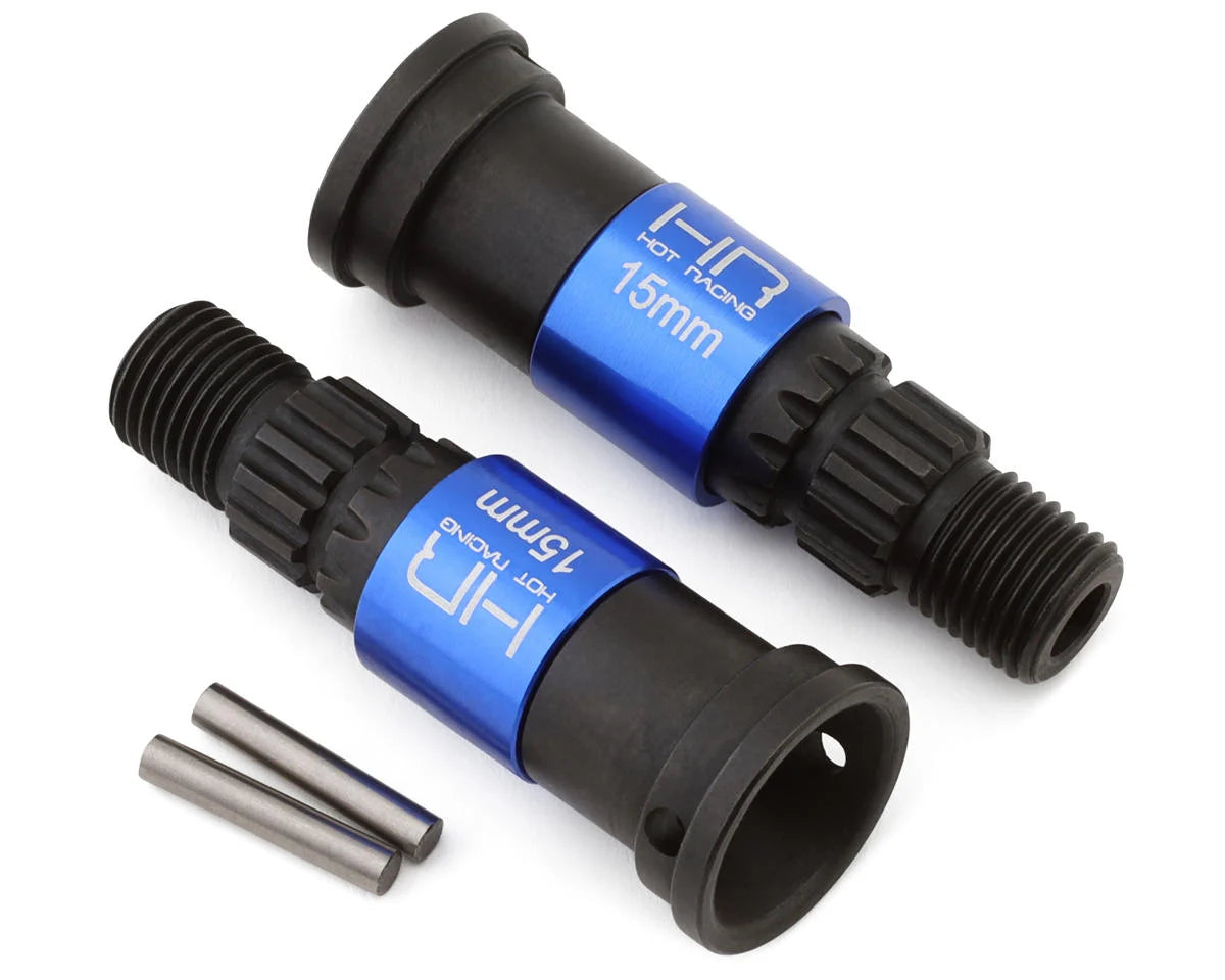 Steel HD CV Drive Axles for XRT/X-Maxx (x2) (+15mm)