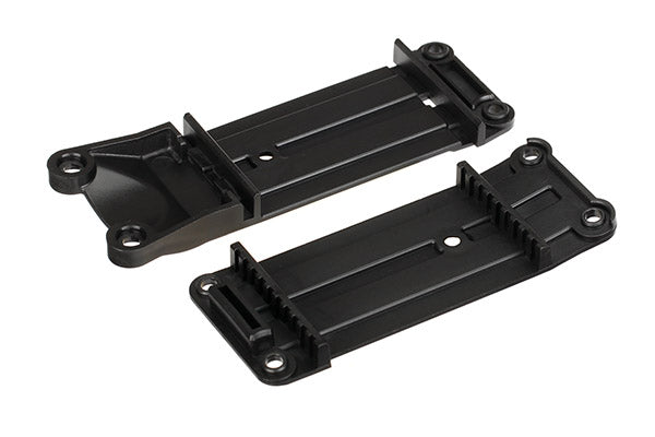 Front and rear tie bar mounts