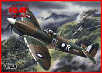 ICM48067 — 1/48 Spitfire Mk.VIII WWII British Fighter