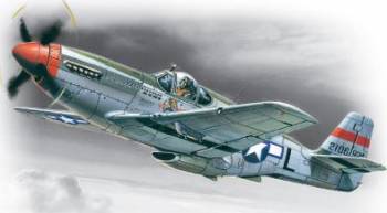 ICM48121 — 1/48 Mustang P-51C WWII American Fighter
