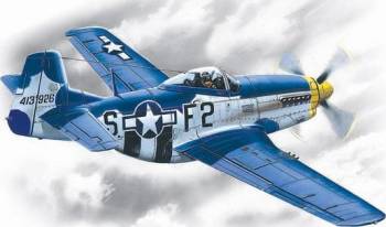 ICM48151 — 1/48 WWII USAF P51D15 Mustang Fighter