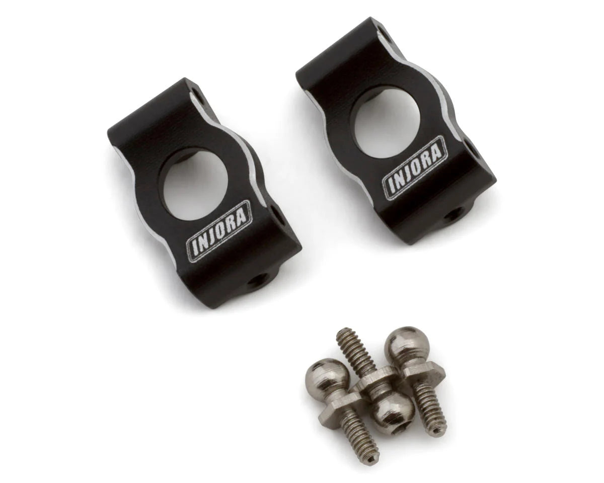 Losi® Micro-B™/T™ Aluminum Front Caster Blocks (Black) (2)