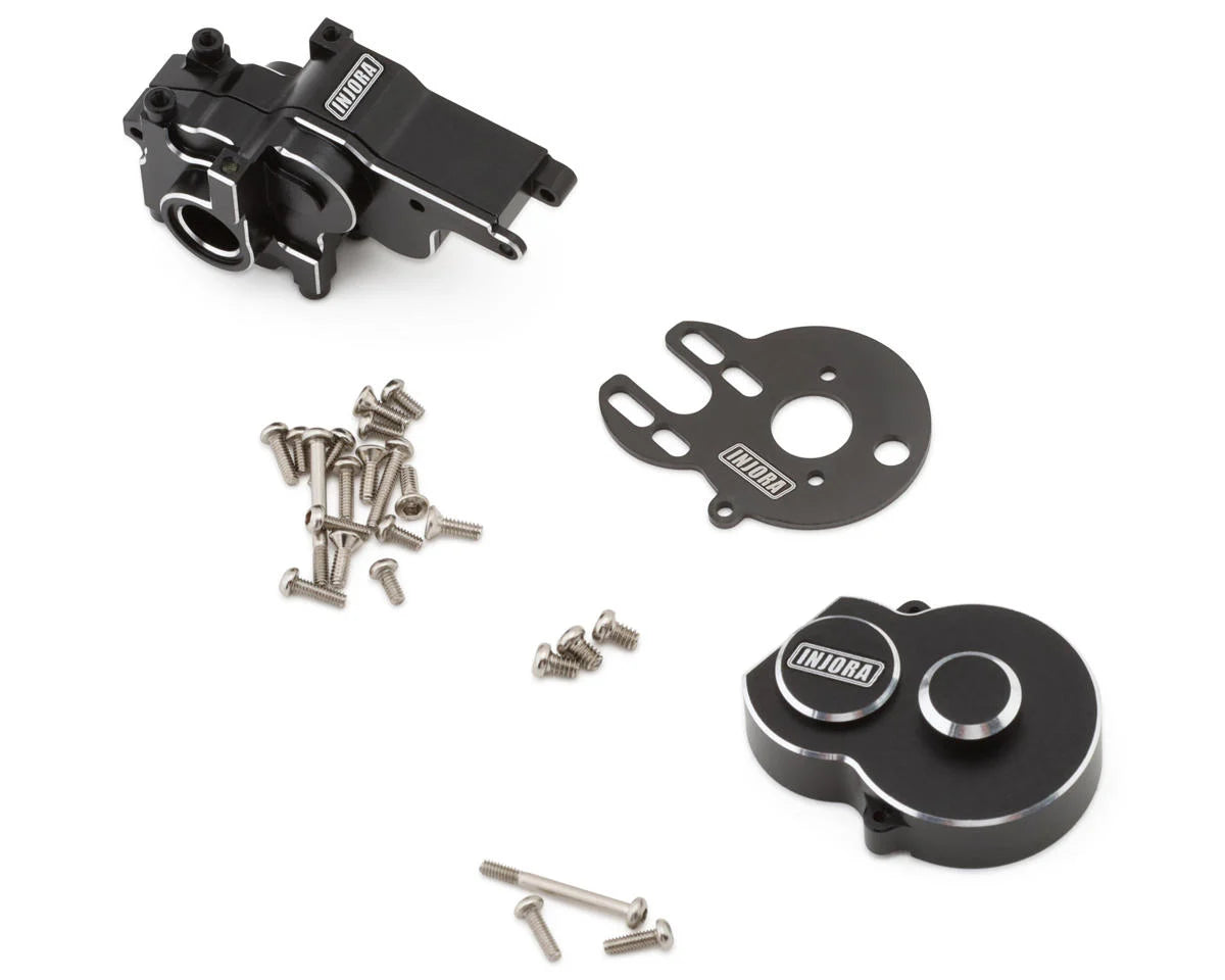 Losi Micro-B/T Aluminum Transmission Gear Box Set w/Motor Mount & Cover