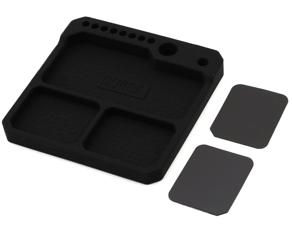 Parts Tray & Tool Stand (160x160mm) w/Magnetic Inserts