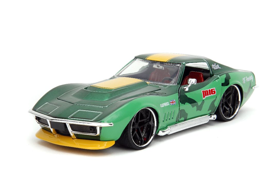 1/24 "Hollywood Rides" Street Fighter 1969 Stingray W/Cammy