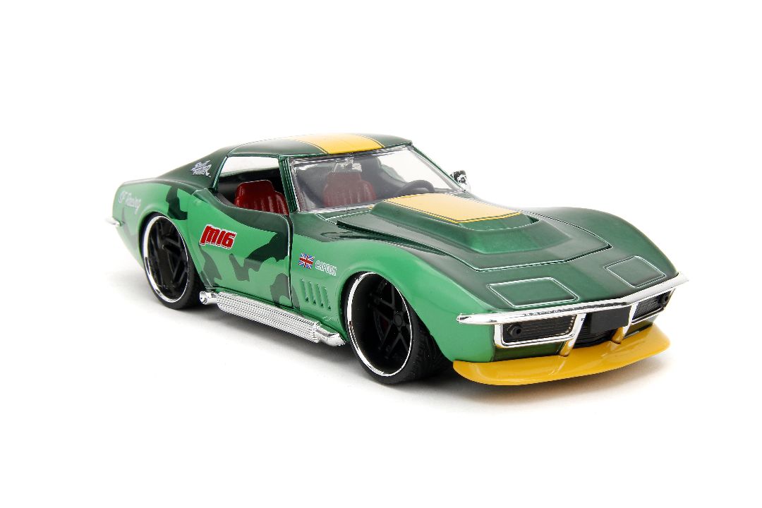 1/24 "Hollywood Rides" Street Fighter 1969 Stingray W/Cammy