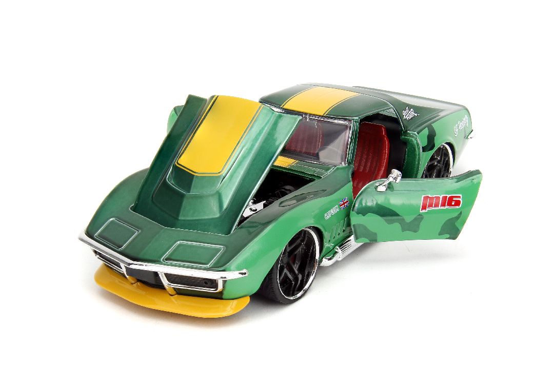 1/24 "Hollywood Rides" Street Fighter 1969 Stingray W/Cammy