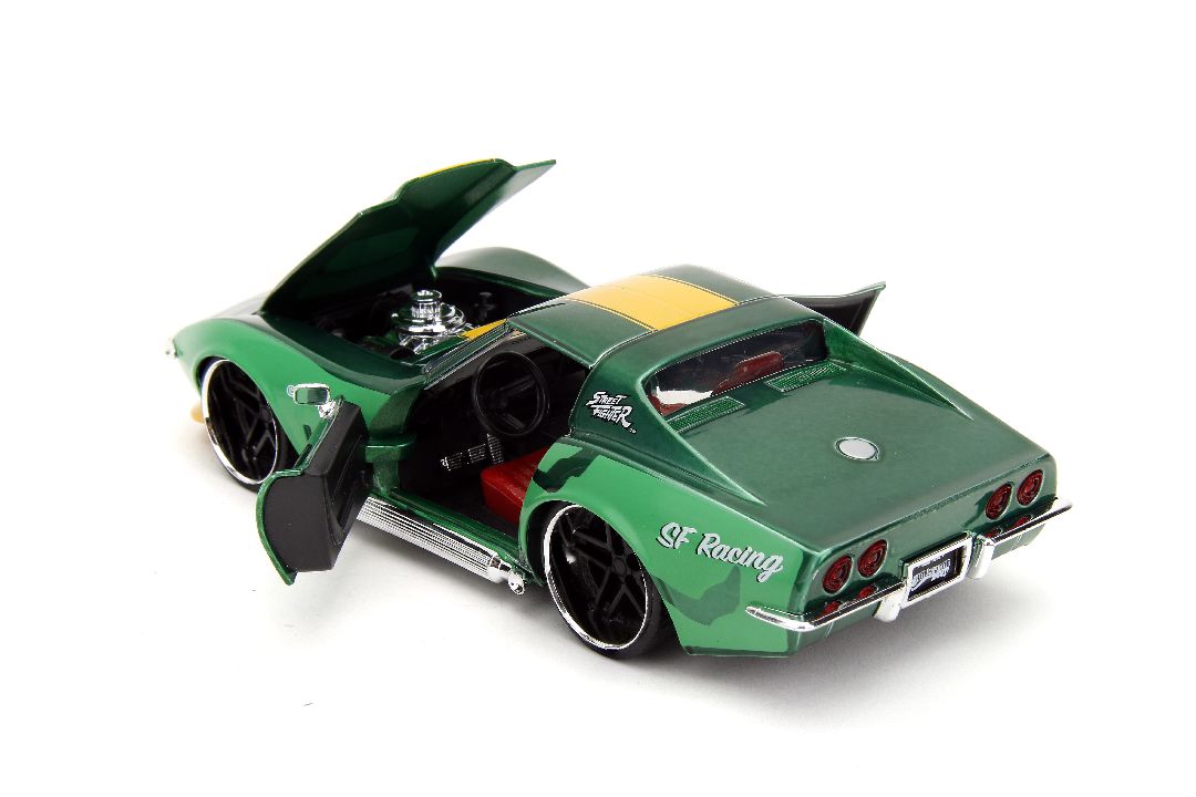 1/24 "Hollywood Rides" Street Fighter 1969 Stingray W/Cammy