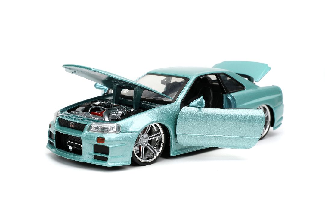 1/24 "Fast & Furious" Brian's Nissan Skyline GT-R (R34)