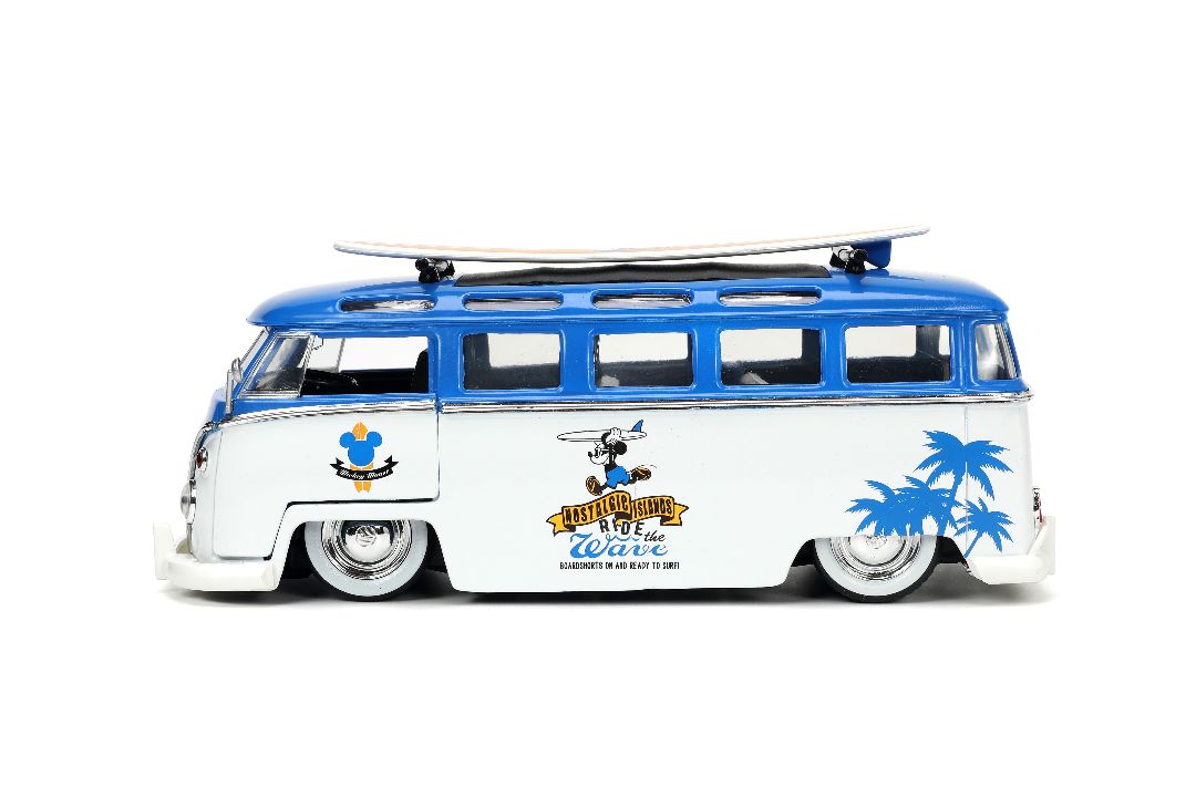 1/24 "Hollywood Rides" Disney 1962 VW Bus w/ Mickey Mouse