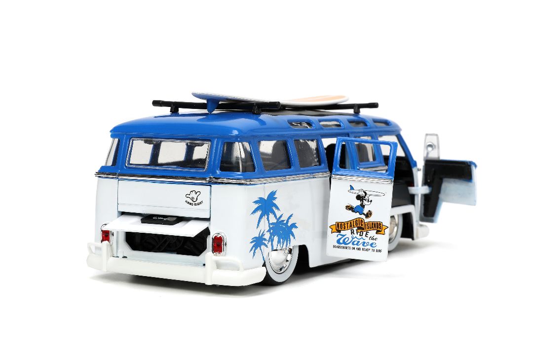1/24 "Hollywood Rides" Disney 1962 VW Bus w/ Mickey Mouse
