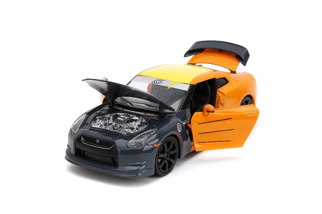 1/24 "Hollywood Rides" 2009 Nissan GT-R (R35) With Naruto