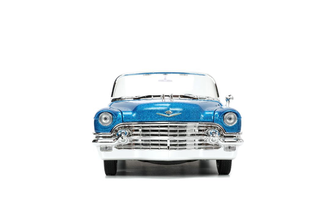 1/24 "Hollywood Rides" 1956 Cadillac with BLUE M&M