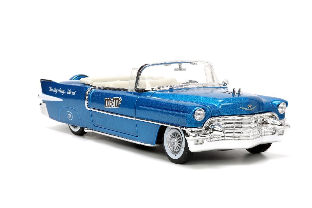 1/24 "Hollywood Rides" 1956 Cadillac with BLUE M&M
