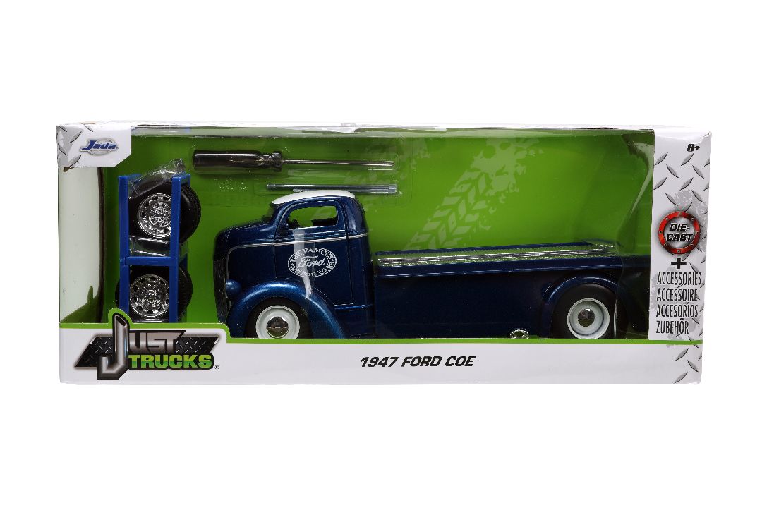 1/24 "Just Trucks" with Rack -1947 Ford COE Flatbed